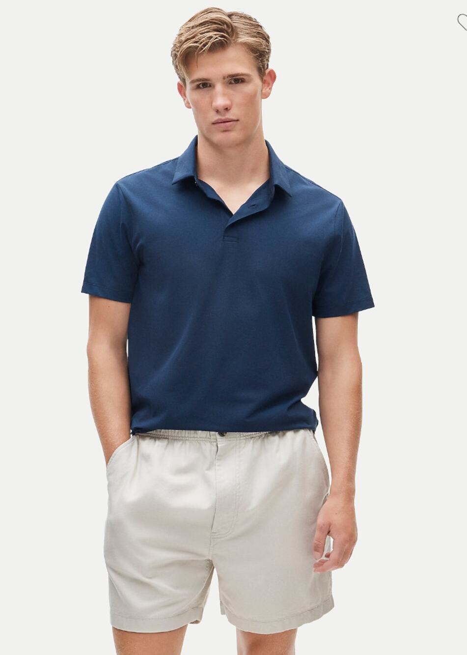J Crew Mens Slim Performance Pique Polo Shirt XL NWT Navy Blue CG197 Golf